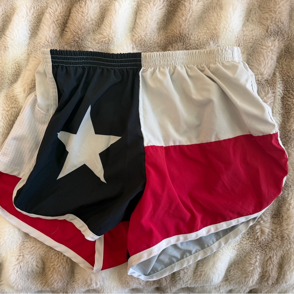 Texas Flag Running Shorts
